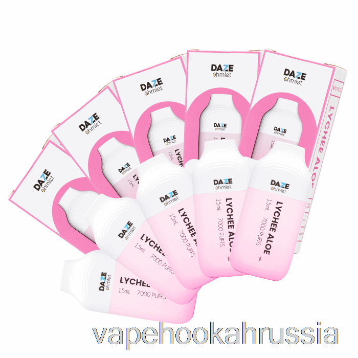 сок для вейпа [10 упаковок] 7 Daze Ohmlet 7000 одноразовый